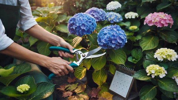 The hydrangea pruning calendar that tells you exactly which month to cut each variety so you never accidentally remove next years blooms