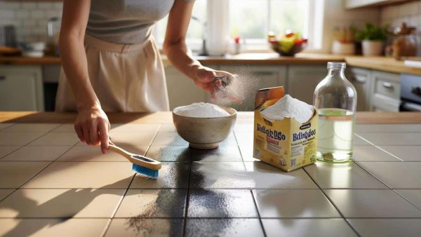 The low cost pantry solution that restored dirty grout lines quickly and effectively
