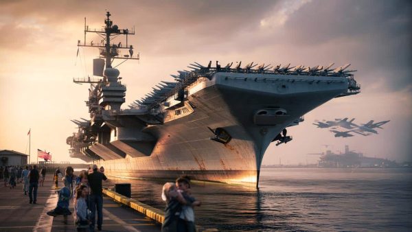 The return of the aircraft carrier Truman, a signal badly received by the US Navy facing future wars
