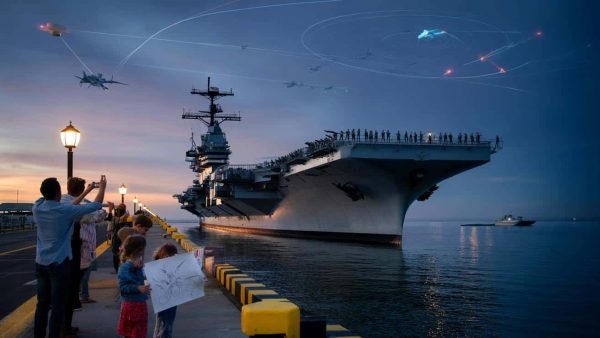 The return of the aircraft carrier Truman is seen as a snub to the Navy in the war of the future