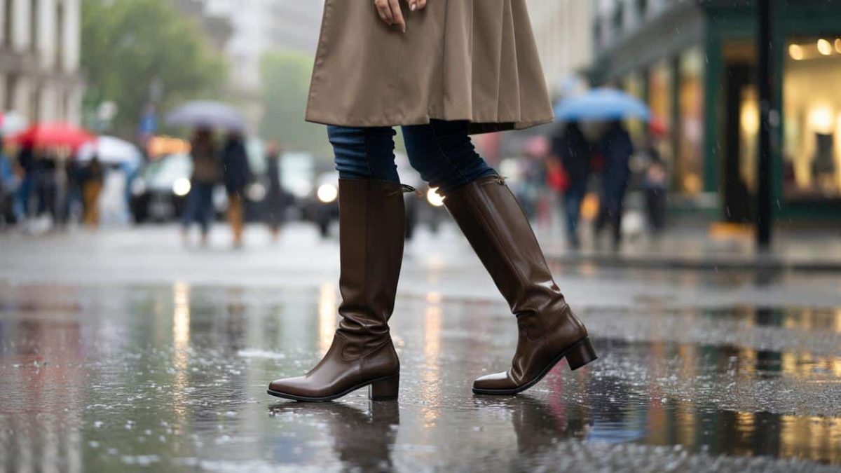 The shoe that makes you look younger after 50 (even in the rain)