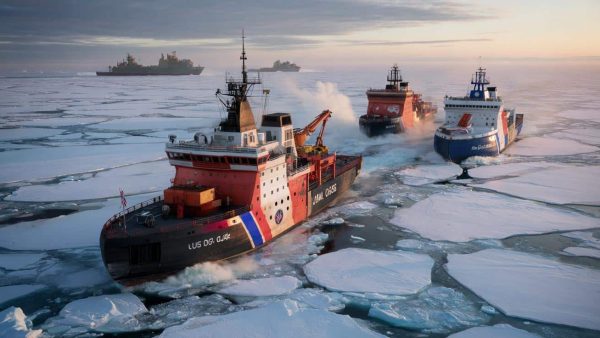 The United States has fallen so far behind in strengthening its icebreaker fleet that it is calling for help from the two Western superpowers in the field