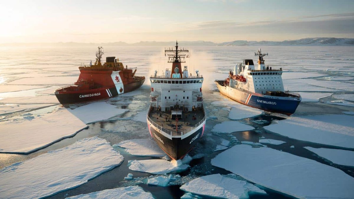 The United States has fallen so far behind in strengthening its icebreaker fleet that it is calling on the two Western superpowers in the field