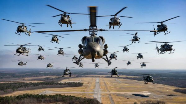 You Won’t Believe How Many Helicopters Took to the Skies in This Epic Military Display!