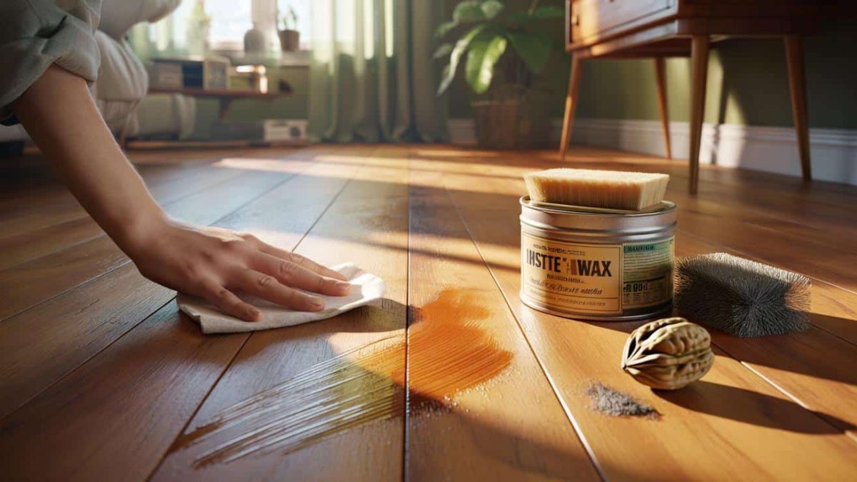 The vintage floor-care remedy that makes scratched wooden floors look newly polished