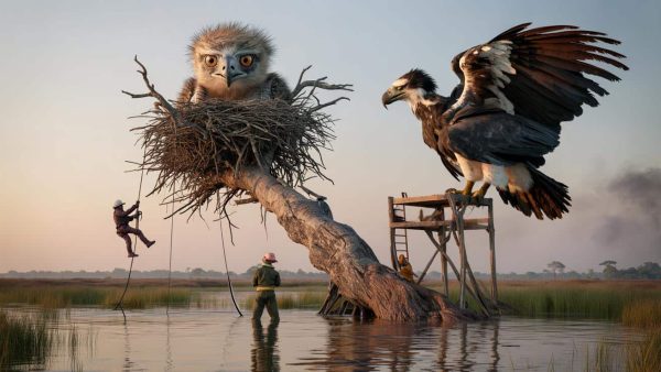 Heartbreaking Rescue: The Struggle to Save Brazil’s Last Harpy Eagles
