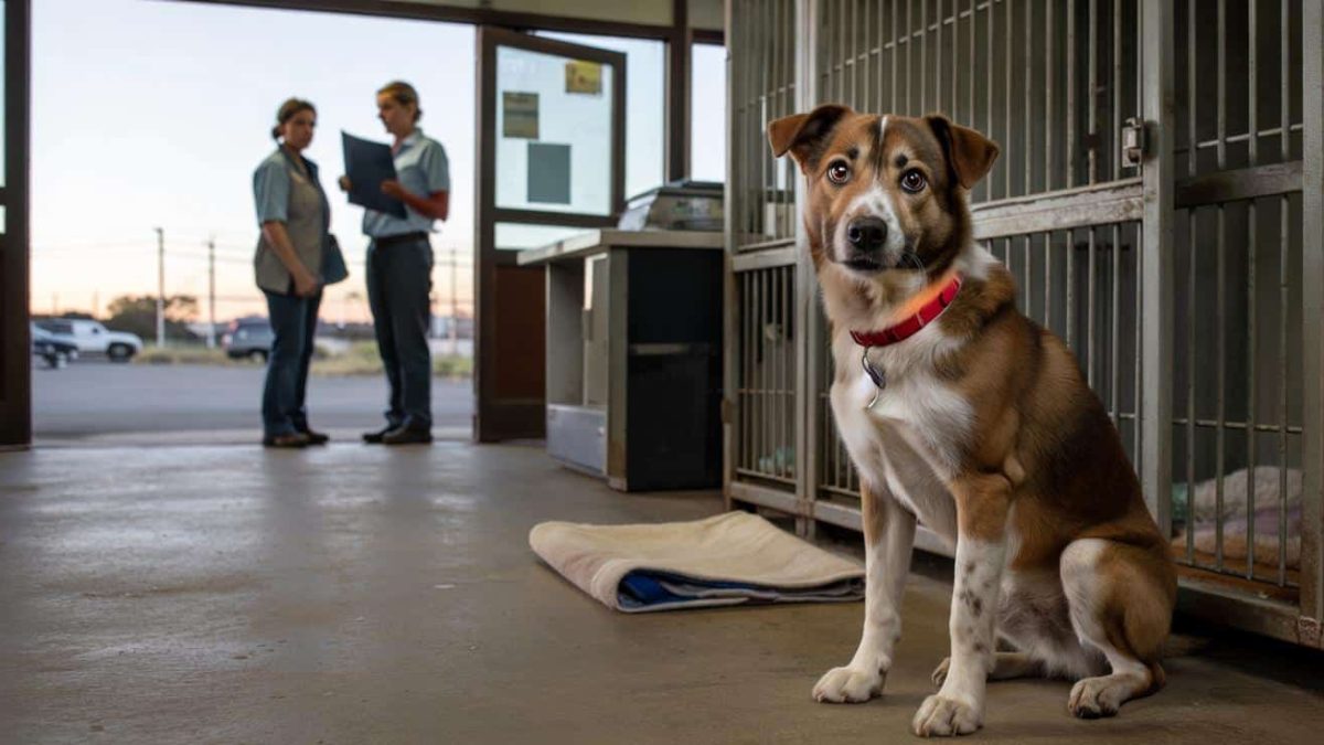 They promised to come back for their dog at the shelter but what the staff discovers weeks later turns into crushing bad news