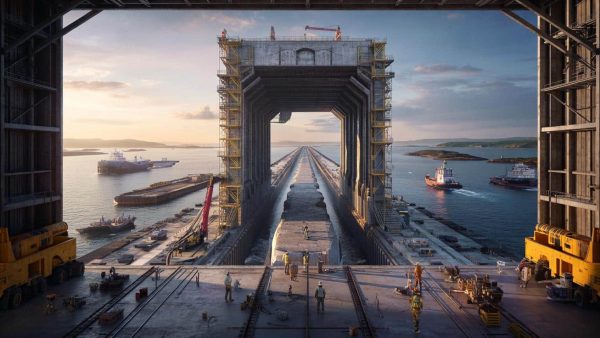 This European Project To Build The World’s Largest Immersed Tunnel Is Frozen Because Of A Giant Machine Still In Testing