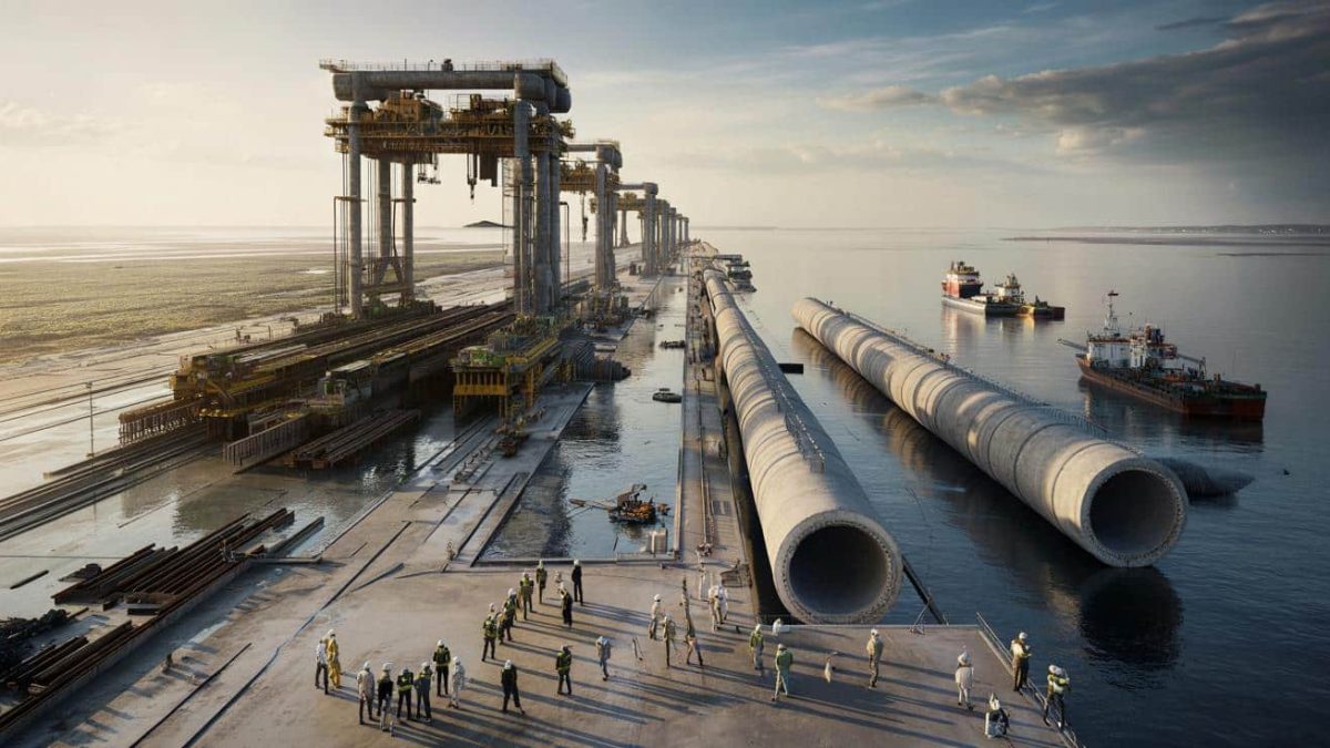 This European project to build the world’s largest immersed tunnel is on hold because of this giant machine still in testing