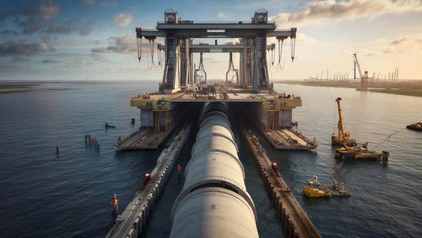 This European project to build the world’s largest immersed tunnel is stalled because of a gigantic machine still in testing