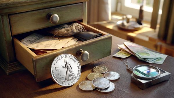 This forgotten 5 franc coin at the back of a drawer is now worth a small fortune