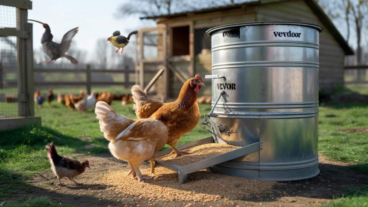 This high-capacity chicken feeder drops nearly €16 on Amazon, and hobby keepers are snapping it up