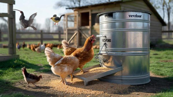 This high-capacity chicken feeder drops nearly €16 on Amazon, and hobby keepers are snapping it up