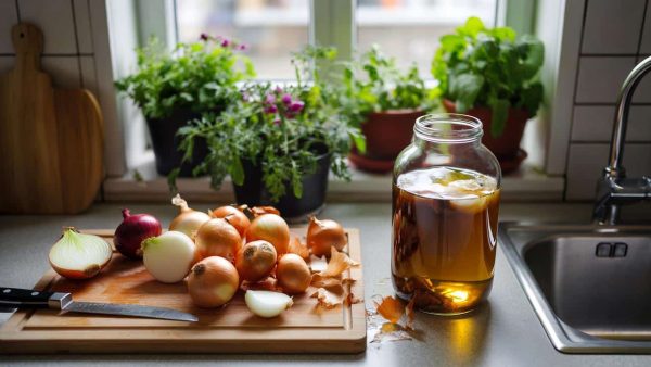 This kitchen scrap is basically plant gold and most people still throw it away without thinking