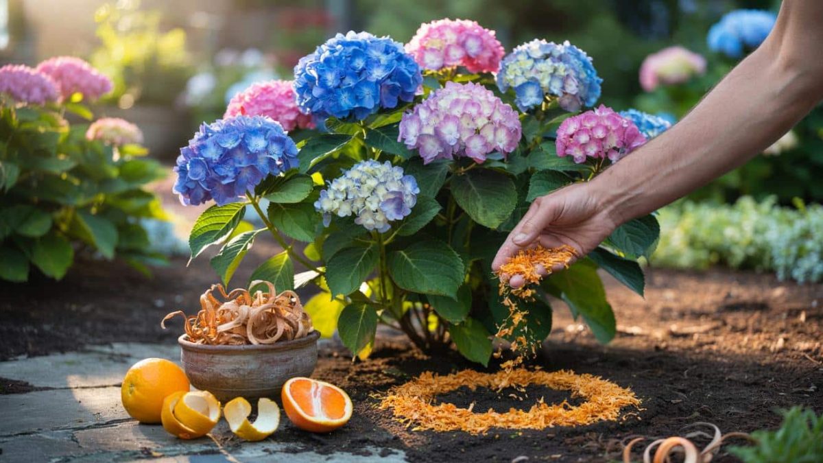 This One Kitchen Scrap Could Be the Secret to Bigger, Brighter Hydrangea Blooms