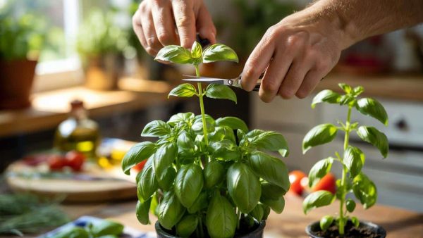 Trim your basil regularly: the one method that prevents it from flowering too early