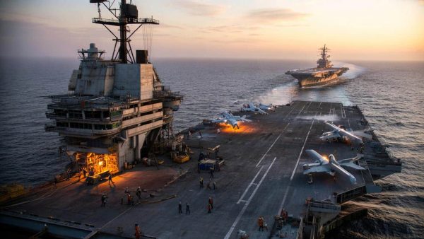U.S. accelerates construction of USS Kennedy 2nd Ford-class aircraft carrier as USS Ford enters combat