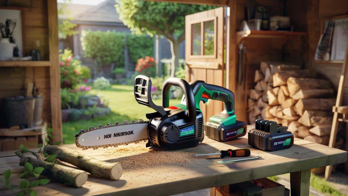 Unleash the Power of This Compact Electric Chainsaw for Under €37 at Leroy Merlin
