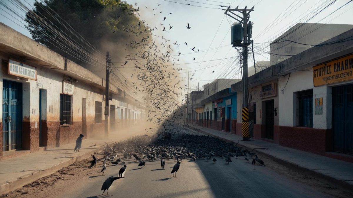 Entire flock of birds collapses mid flight in Mexico “the sky just went dark” scientists argue over possible electric causes