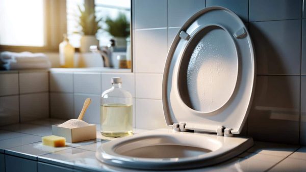 Say goodbye to toilet stains two cheap products make any lid spotless again and amaze cleaning experts everywhere
