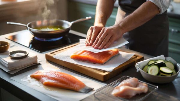 If your food sticks when cooking, this preparation step matters more than heat