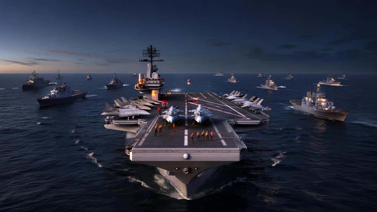 France is taking a big risk by placing its aircraft carrier at the heart of a massive joint exercise where the goal is not to shine for a single day but to endure for weeks with allies.