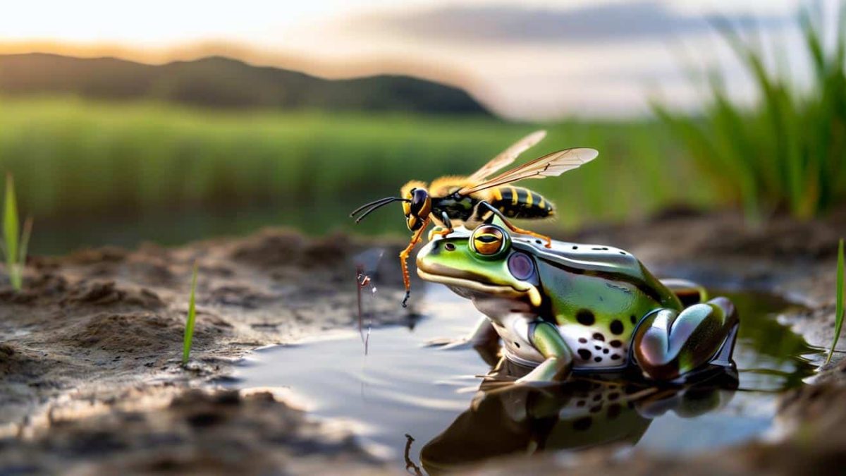 Tiny Frog’s Deadly Bite: How a Japanese Amphibian is Devouring Invasive “Murder Hornets”