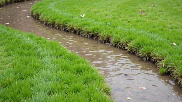 Waterlogged, spongy lawn: the discreet underground system that finally fixes the problem