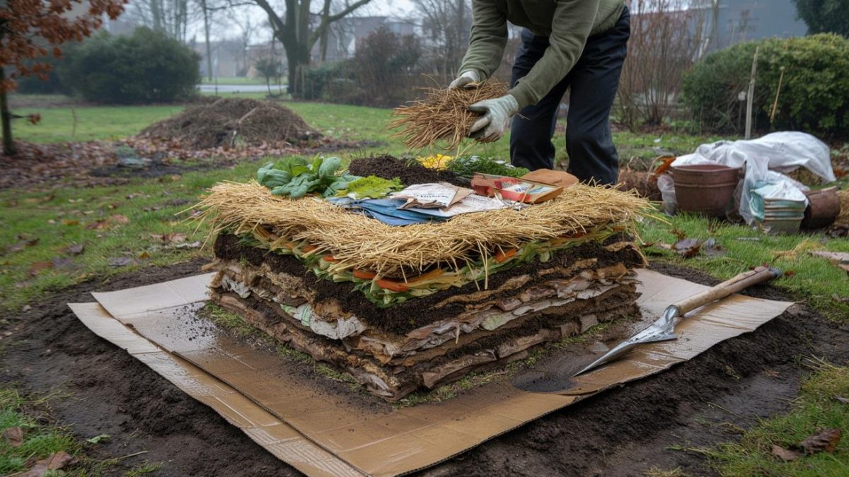 We rarely talk about lasagna gardening – yet it’s one of the most effective ways to enrich soil before spring