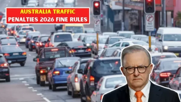 Australia Traffic Penalties 2026: Fines Up to $1,200 For Road Rule Breaches Explained