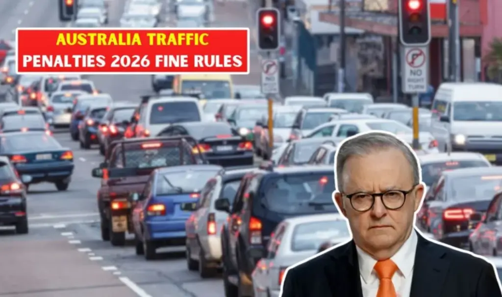 Australia Traffic Penalties 2026: Fines Up to $1,200 For Road Rule Breaches Explained