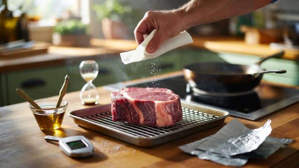 What you absolutely must do with meat 30 minutes before cooking it