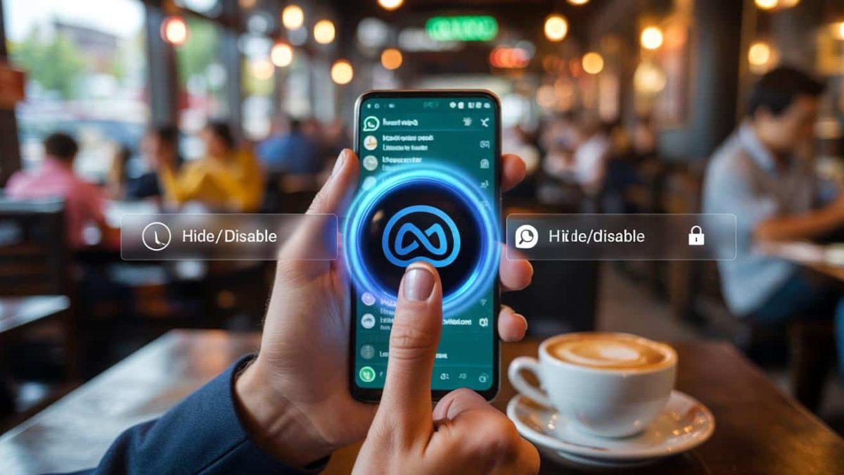 The Shocking Truth About the Meta AI Blue Circle on WhatsApp: Disable It in 10 Seconds to Protect Your Privacy!
