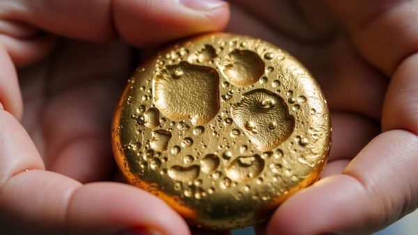 While he thought he had found gold, an Australian was actually holding a fragment of the solar system