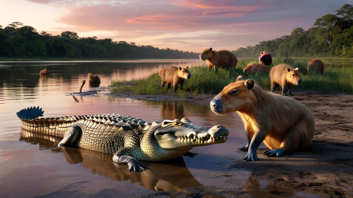 Why Do Crocodiles Not Eat Capybaras ?