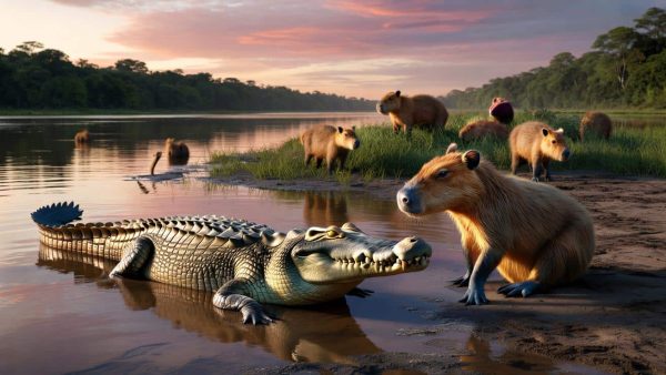 Why Do Crocodiles Not Eat Capybaras ?