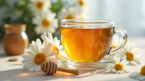 Why drinking chamomile tea with honey reduces stress hormones