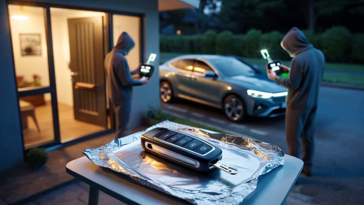 Why drivers are wrapping car keys in kitchen foil – and how it really stops thieves