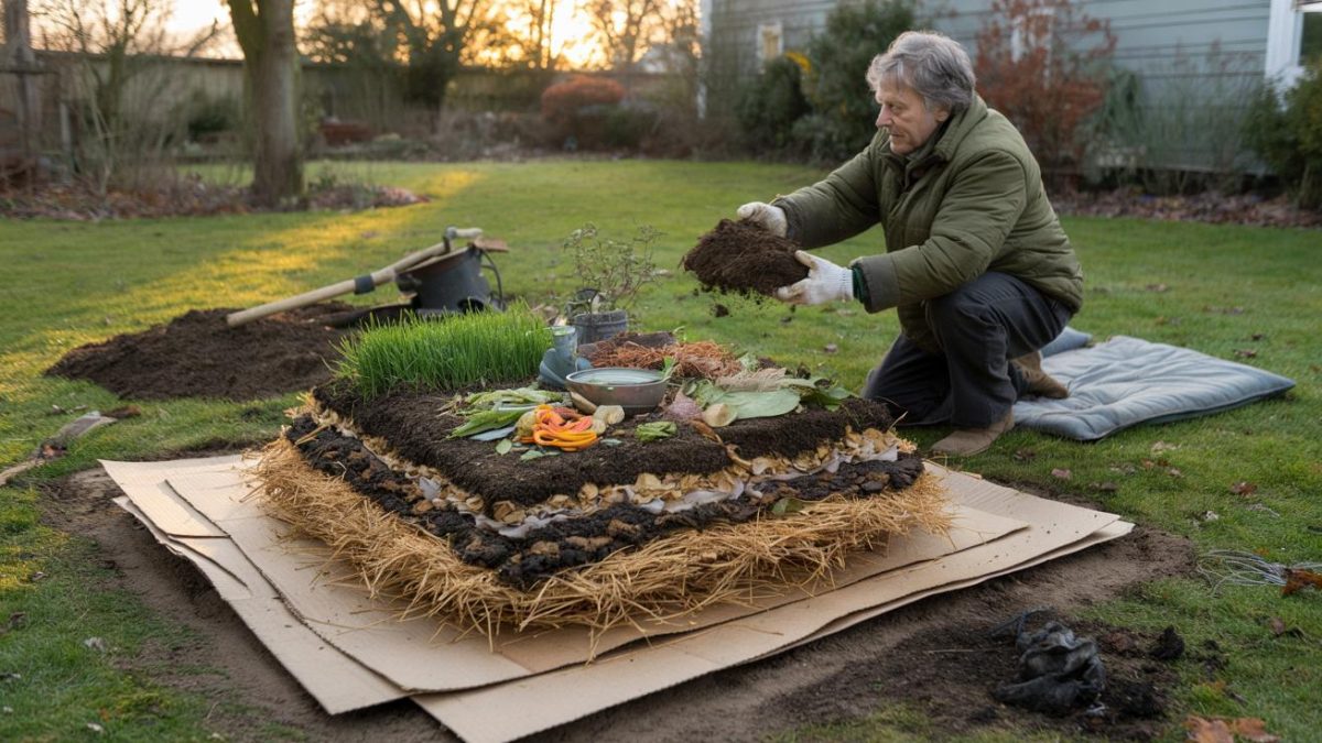 Why more and more gardeners are embracing lasagna gardening at the end of winter