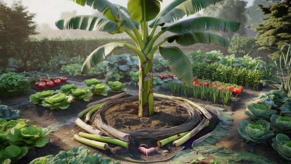 Why some gardeners quietly plant a banana tree in the middle of their veg patch