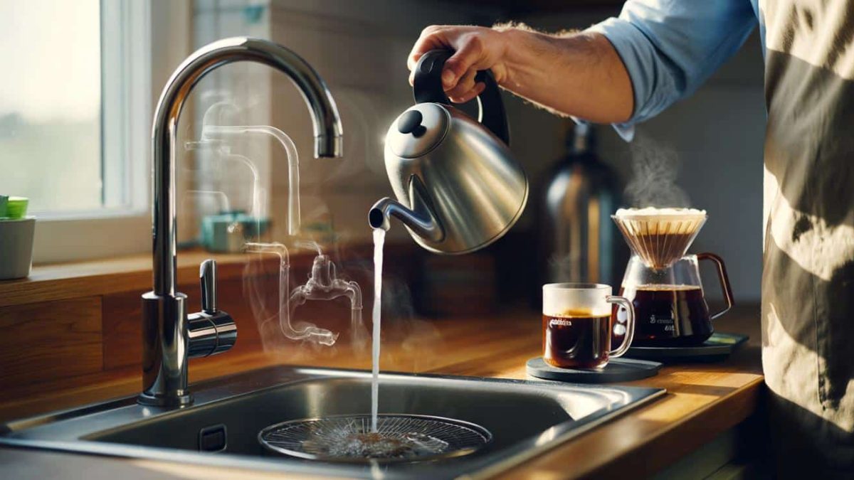 Why the government says you shouldn’t use hot tap water to make your coffee