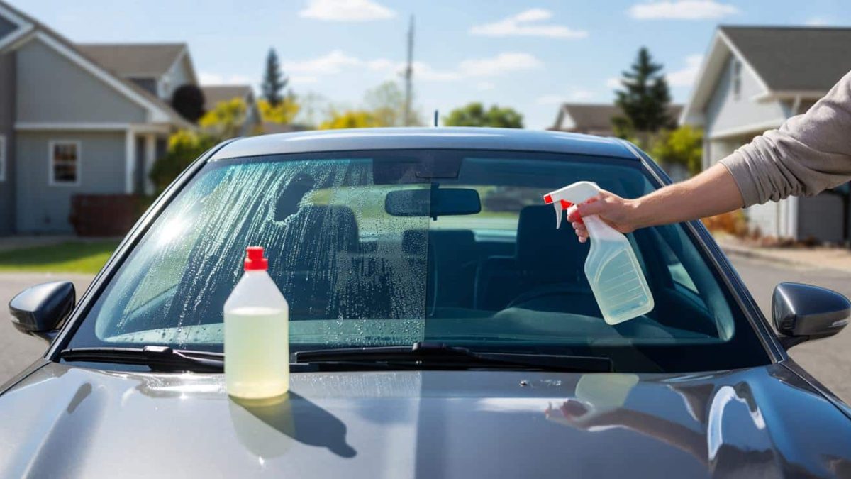 Why using vinegar on your car’s windshield is surprisingly effective, according to cleaning experts