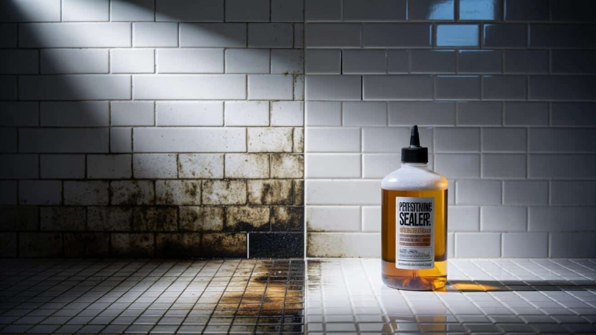 Why your bathroom grout turns black so quickly and the sealing technique that prevents mold from growing back for up to two years