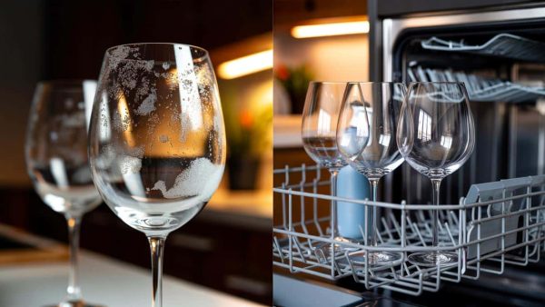 Why your dishwasher leaves white film on glasses every cycle and the rinse aid adjustment that solves it permanently