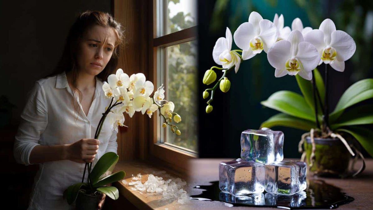 Why your orchid drops its flowers within two weeks of buying it and the watering method that keeps it blooming for months
