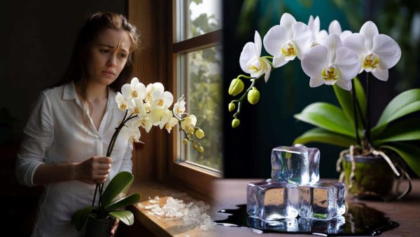 Why your orchid drops its flowers within two weeks of buying it and the watering method that keeps it blooming for months