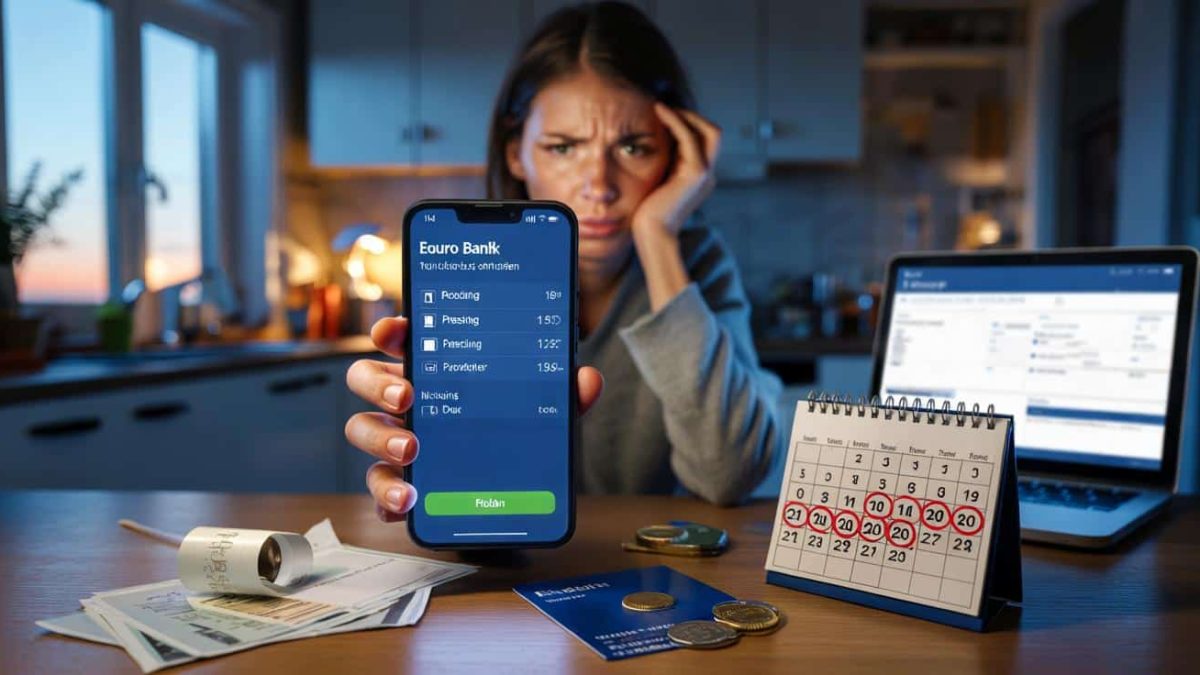 Your bank transfers will be blocked for four days in a row, here are the dates