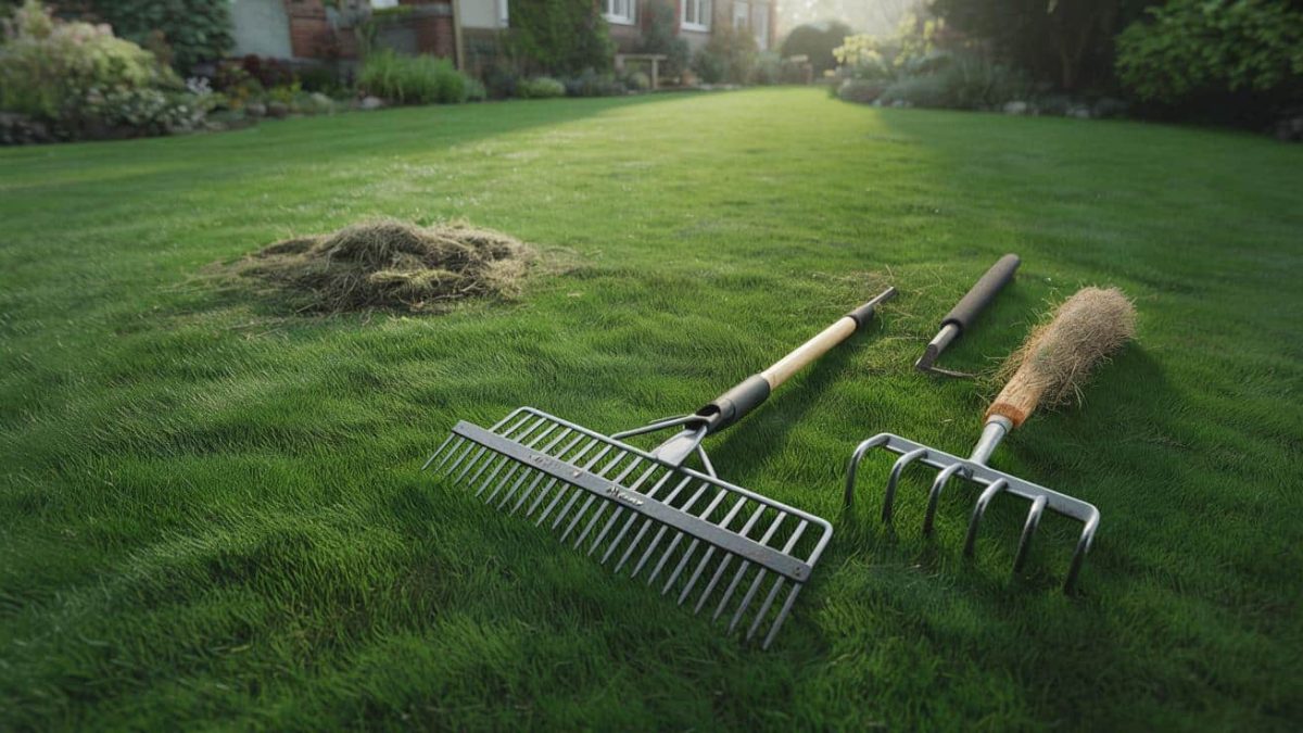 Your lawn will be “strong and healthy”, moss-free, with just 2 gardening tools