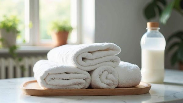 Banish Musty Towels Forever: The “Strip Washing” Miracle with Vinegar and Baking Soda