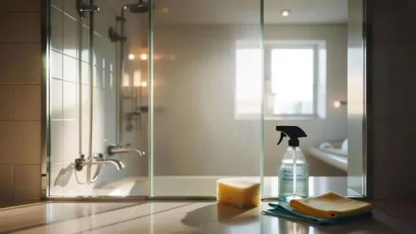 Unbelievable Hotel Hack Transforms Dull Shower Screens Into Sparkling Glass